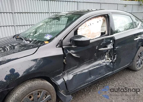 2014 Nissan Sentra Sv z USA, uszkodzony, nr VIN 3N1AB7AP9EL696745